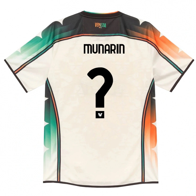 Danxen Mujer Camiseta Tommaso Munarin #0 Oldlace Naranja Verde 2ª Equipación 2026/27 La Camisa México