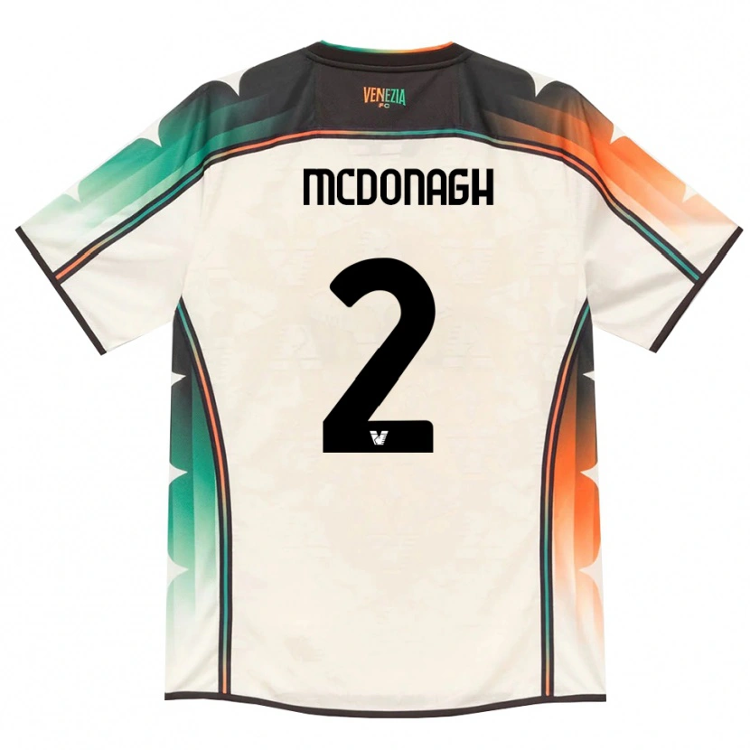 Danxen Mujer Camiseta Oisin Mcdonagh #2 Oldlace Naranja Verde 2ª Equipación 2026/27 La Camisa México