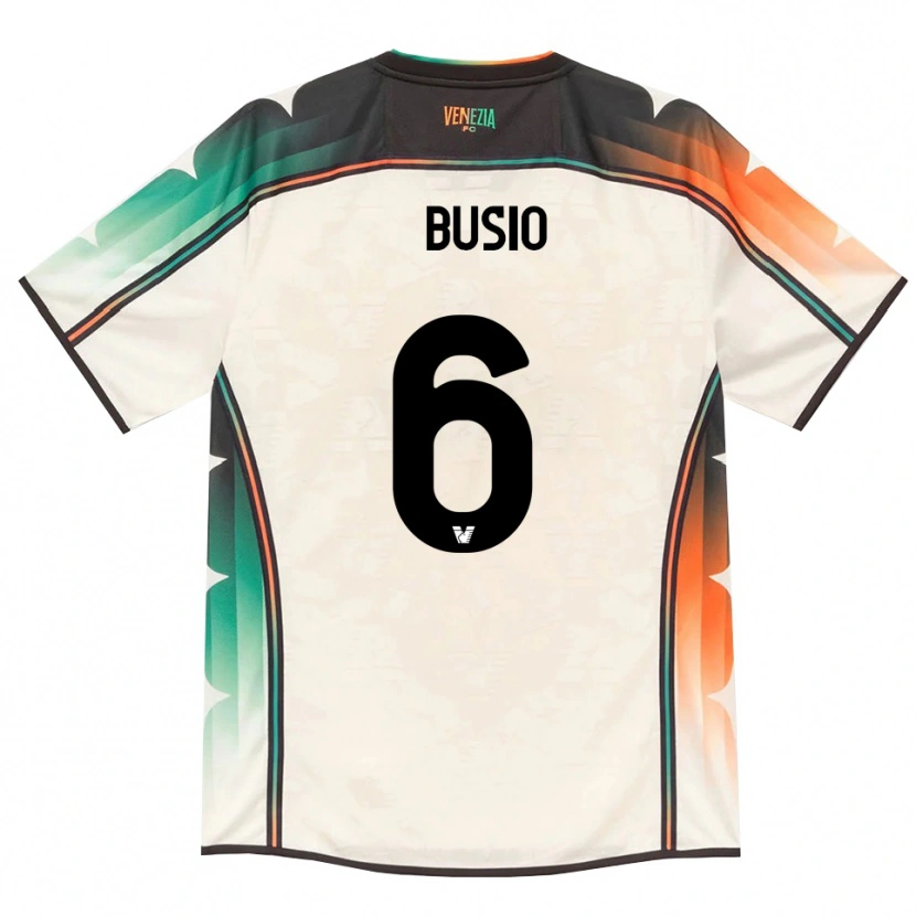 Danxen Mujer Camiseta Gianluca Busio #6 Oldlace Naranja Verde 2ª Equipación 2026/27 La Camisa México
