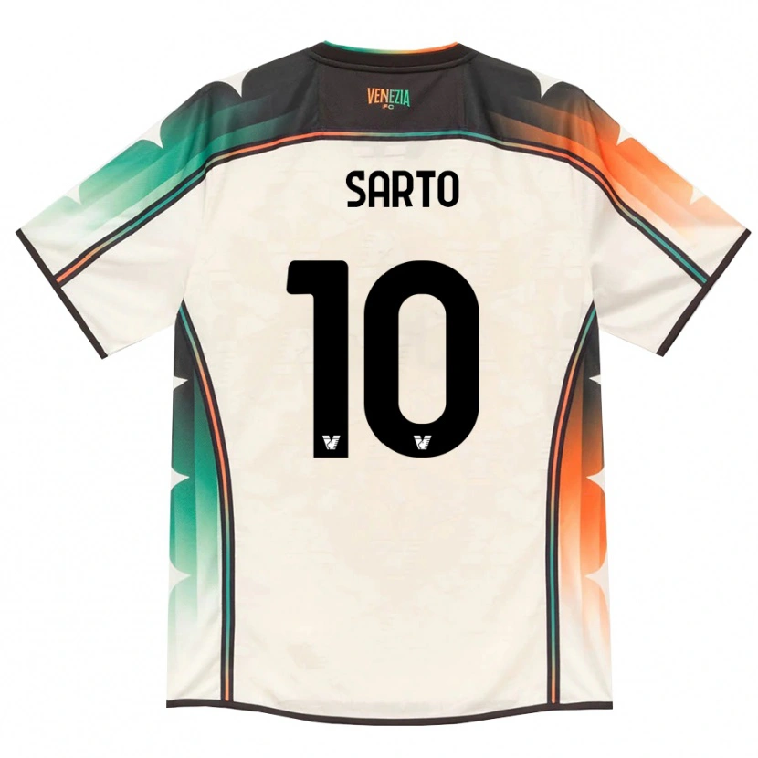 Danxen Mujer Camiseta Gabriel Sarto #10 Oldlace Naranja Verde 2ª Equipación 2026/27 La Camisa México