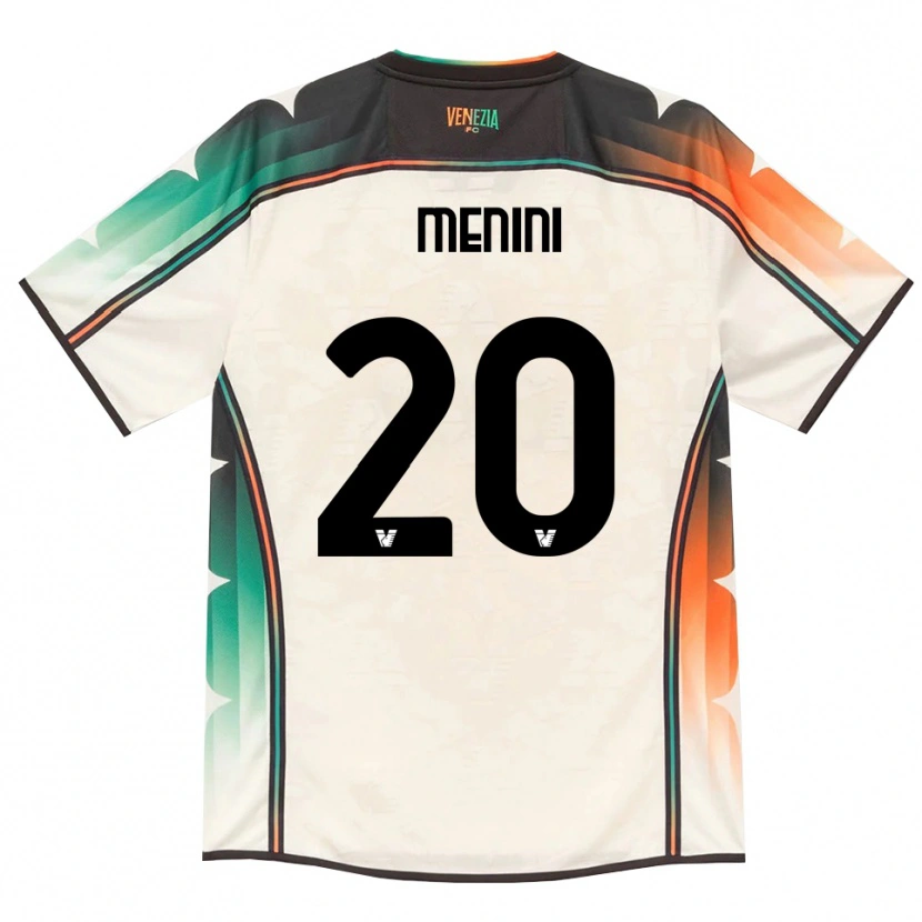 Danxen Mujer Camiseta Alessandra Menini #20 Oldlace Naranja Verde 2ª Equipación 2026/27 La Camisa México