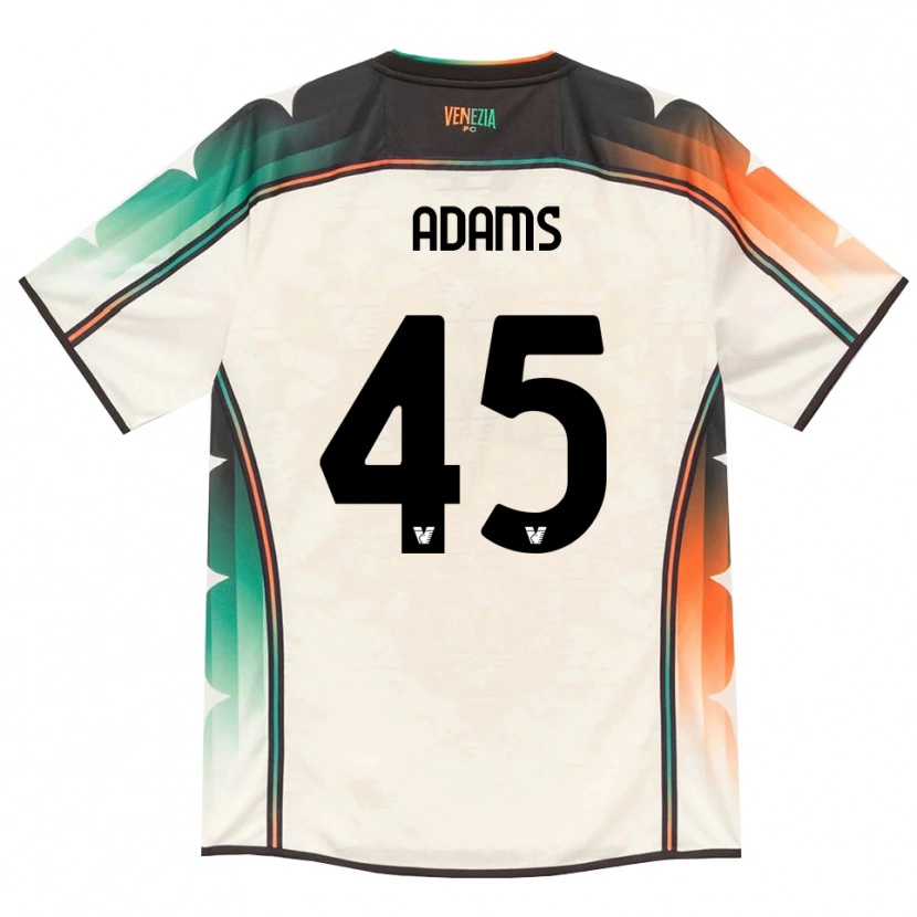 Danxen Mujer Camiseta Akor Adams #45 Oldlace Naranja Verde 2ª Equipación 2026/27 La Camisa México