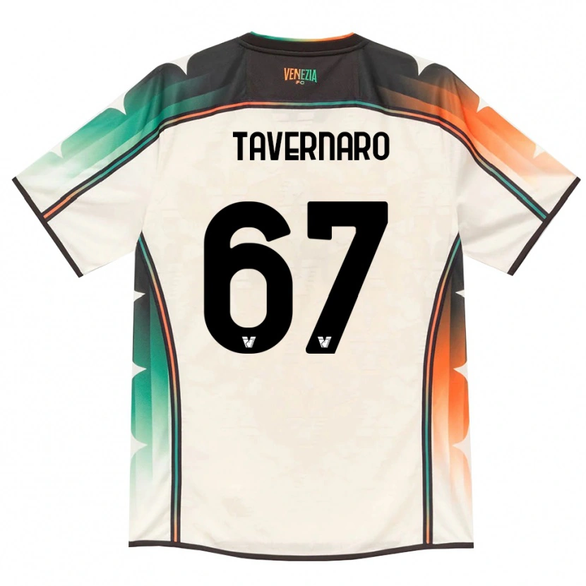 Danxen Mujer Camiseta Federico Tavernaro #67 Oldlace Naranja Verde 2ª Equipación 2026/27 La Camisa México