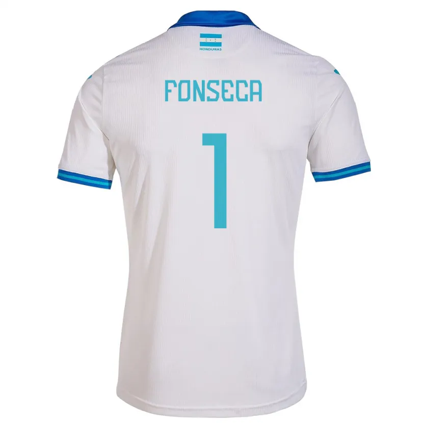 Danxen Niño Camiseta Honduras Harold Fonseca #1 Blanco 1ª Equipación 24-26 La Camisa México