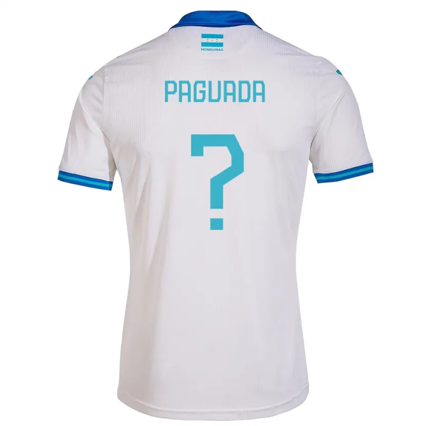Danxen Niño Camiseta Honduras Didier Paguada #0 Blanco 1ª Equipación 24-26 La Camisa México