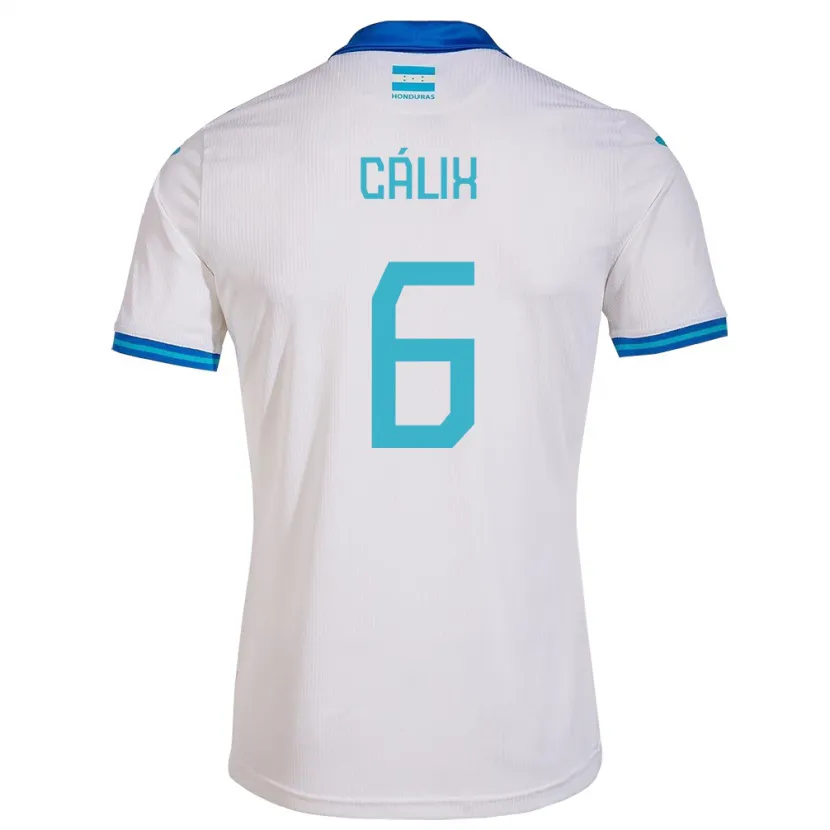 Danxen Niño Camiseta Honduras Noel Cálix #6 Blanco 1ª Equipación 24-26 La Camisa México