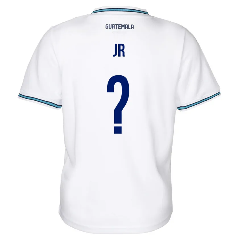Danxen Niño Camiseta Guatemala Marvin Ávila Jr #0 Blanco 1ª Equipación 24-26 La Camisa México