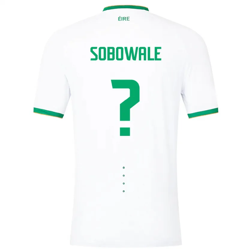Danxen Niño Camiseta Irlanda Timi Sobowale #0 Blanco 2ª Equipación 24-26 La Camisa México