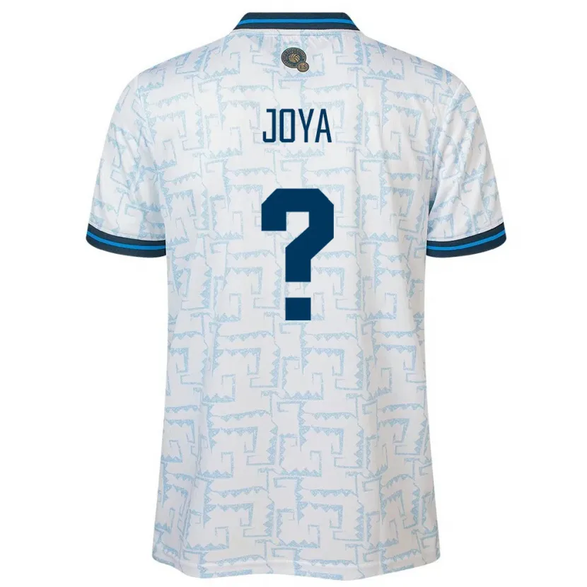 Danxen Niño Camiseta El Salvador Marlon Joya #0 Blanco 2ª Equipación 24-26 La Camisa México