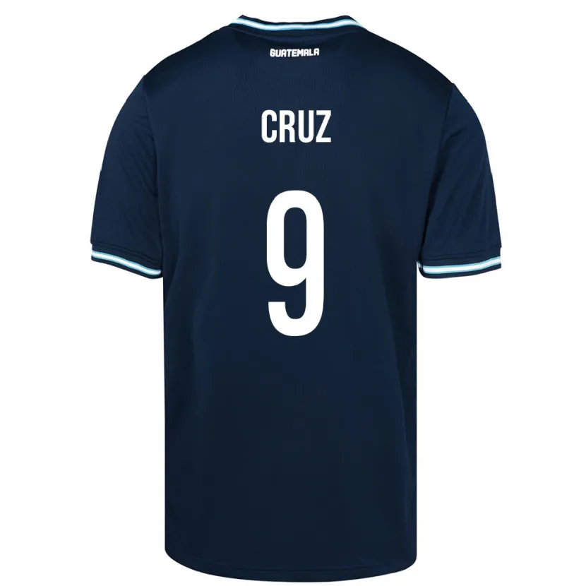 Danxen Niño Camiseta Guatemala Celsa Cruz #9 Azul 2ª Equipación 24-26 La Camisa México