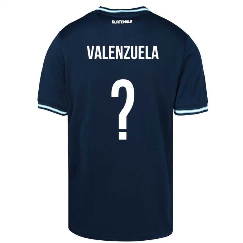 Danxen Niño Camiseta Guatemala Briana Valenzuela #0 Azul 2ª Equipación 24-26 La Camisa México