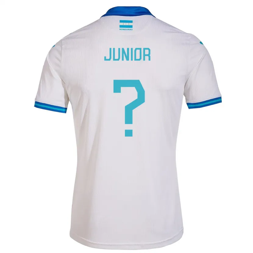 Danxen Mujer Camiseta Honduras Junior Mejía #0 Blanco 1ª Equipación 24-26 La Camisa México