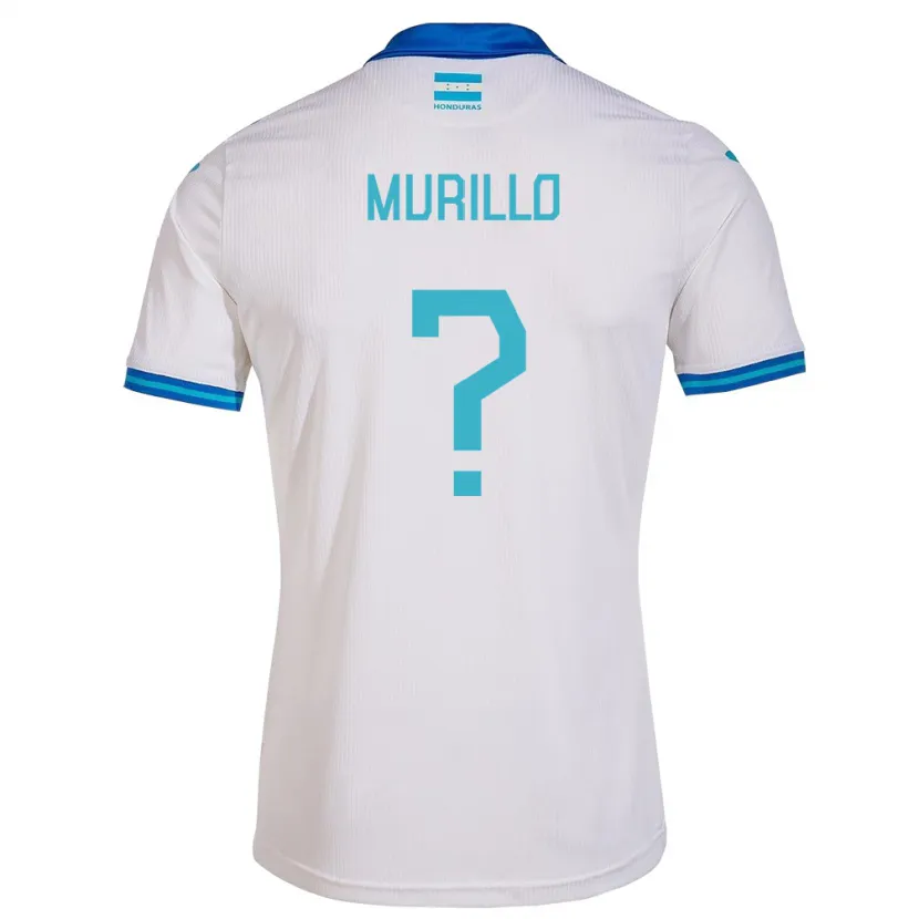 Danxen Mujer Camiseta Honduras Maria Murillo #0 Blanco 1ª Equipación 24-26 La Camisa México