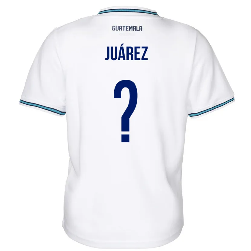 Danxen Mujer Camiseta Guatemala Ailyn Juárez #0 Blanco 1ª Equipación 24-26 La Camisa México