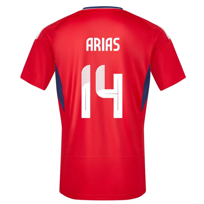 Danxen Niño Camiseta Costa Rica Timothy Arias #14 Rojo 1ª Equipación 24-26 La Camisa México