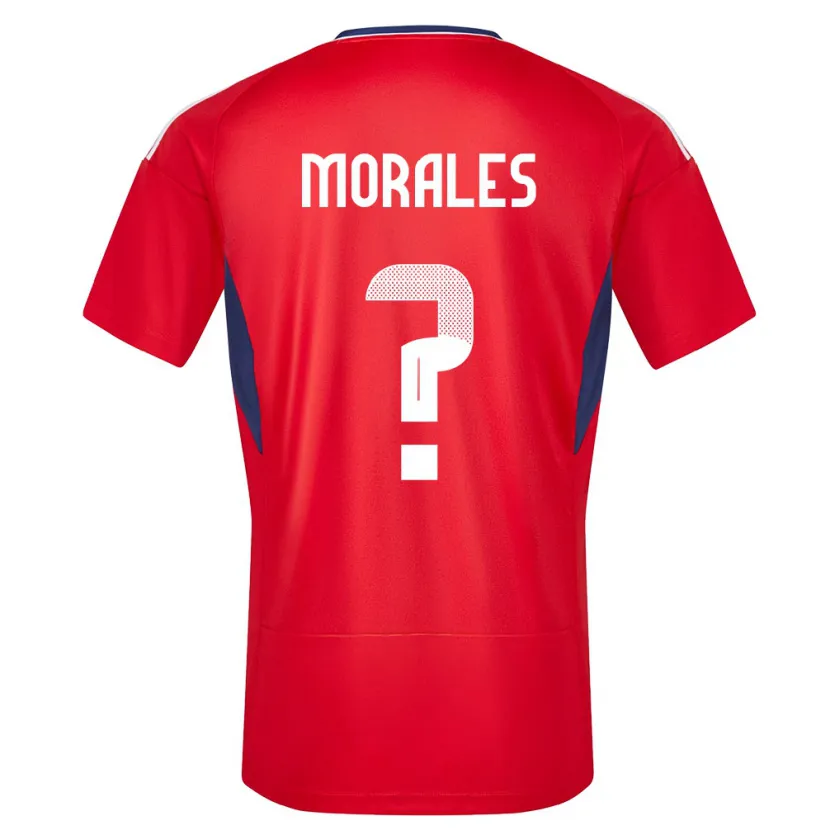 Danxen Niño Camiseta Costa Rica Bryan Morales #0 Rojo 1ª Equipación 24-26 La Camisa México