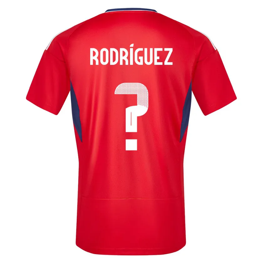 Danxen Niño Camiseta Costa Rica Bradley Rodriguez #0 Rojo 1ª Equipación 24-26 La Camisa México