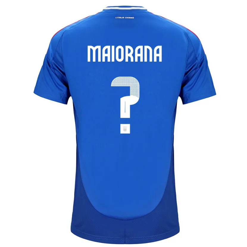 Danxen Niño Camiseta Italia Stefano Maiorana #0 Azul 1ª Equipación 24-26 La Camisa México