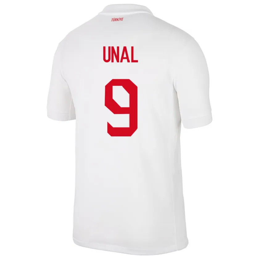 Danxen Niño Camiseta Turquía Enes Ünal #9 Blanco 1ª Equipación 24-26 La Camisa México