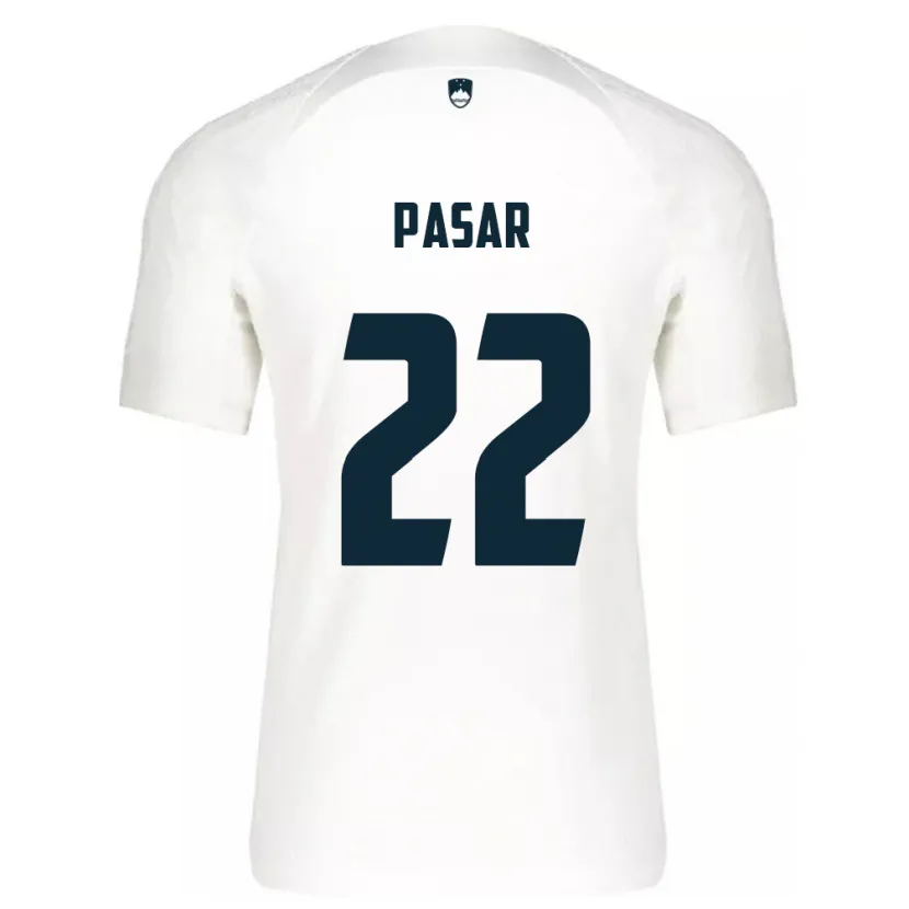 Danxen Niño Camiseta Eslovenia Melania Pasar #22 Blanco 1ª Equipación 24-26 La Camisa México