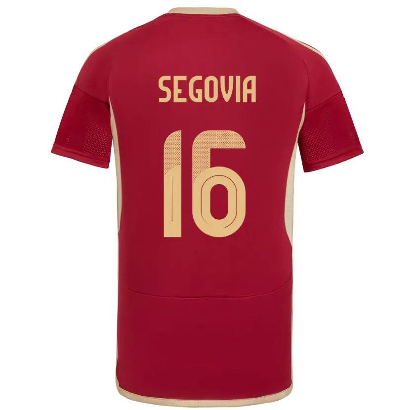 Danxen Niño Camiseta Venezuela Telasco Segovia #16 Borgoña 1ª Equipación 24-26 La Camisa México