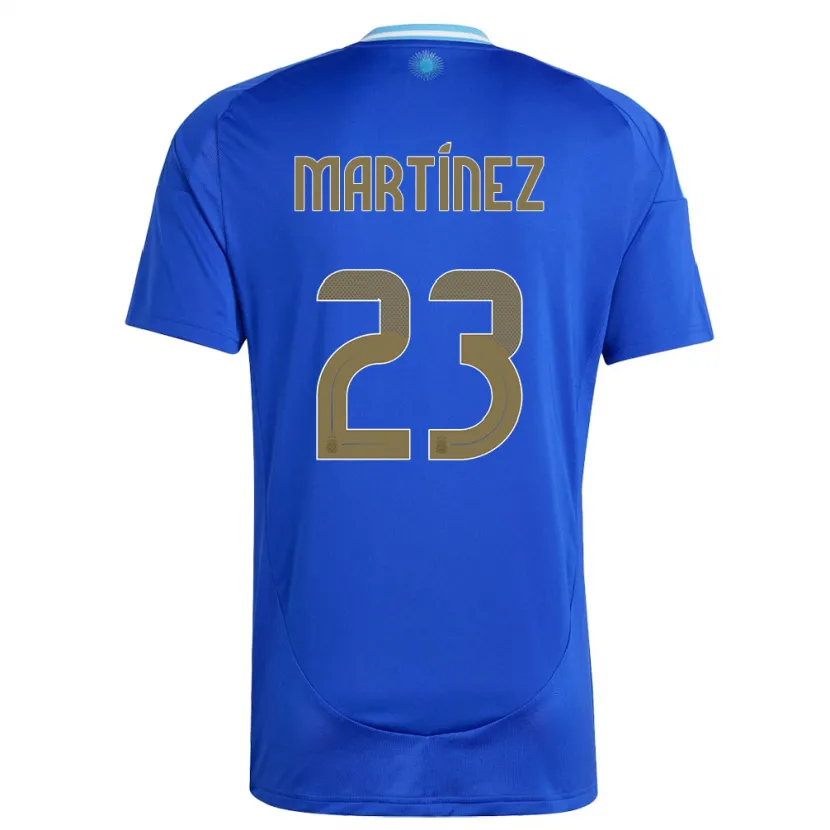 Danxen Niño Camiseta Argentina Emiliano Martinez #23 Azul 2ª Equipación 24-26 La Camisa México
