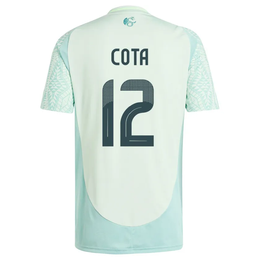 Danxen Niño Camiseta México Rodolfo Cota #12 Lino Verde 2ª Equipación 24-26 La Camisa México