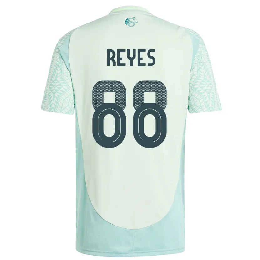 Danxen Niño Camiseta México Maricarmen Reyes #88 Lino Verde 2ª Equipación 24-26 La Camisa México