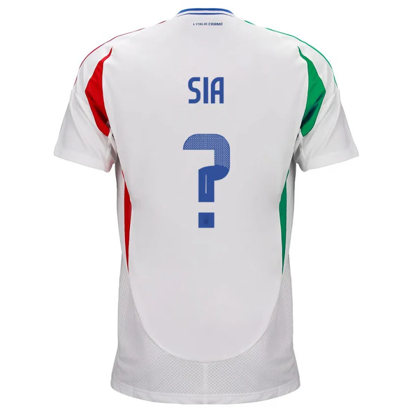 Danxen Niño Camiseta Italia Diego Sia #0 Blanco 2ª Equipación 24-26 La Camisa México