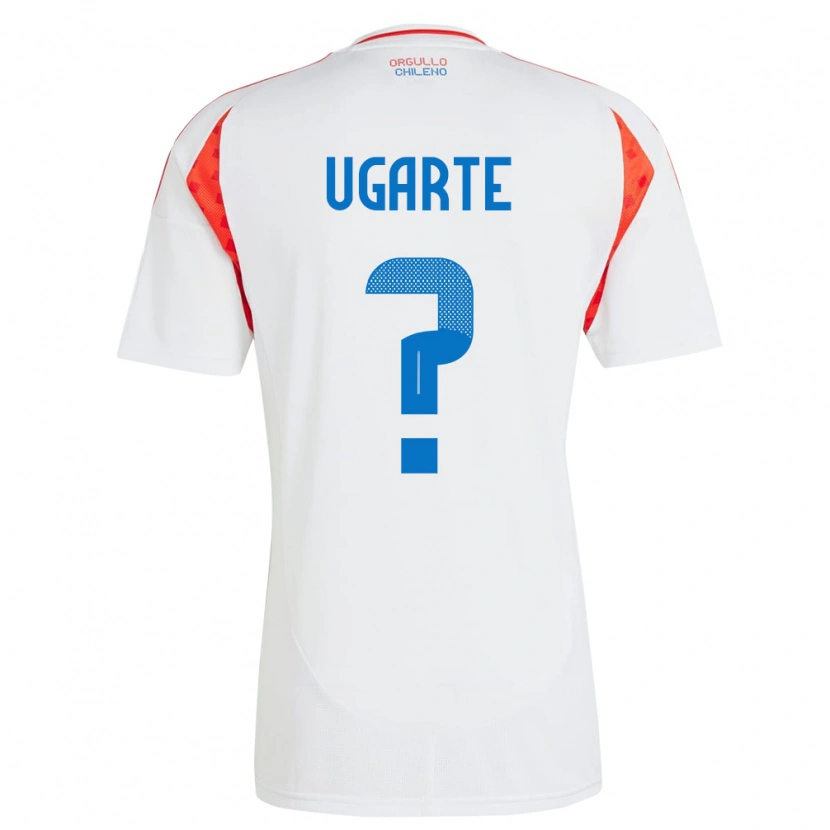 Danxen Niño Camiseta Chile Pablo Ugarte #0 Blanco 2ª Equipación 24-26 La Camisa México