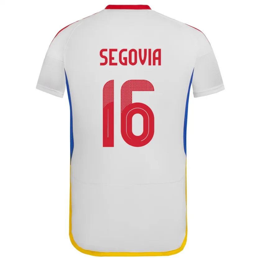Danxen Niño Camiseta Venezuela Telasco Segovia #16 Blanco 2ª Equipación 24-26 La Camisa México