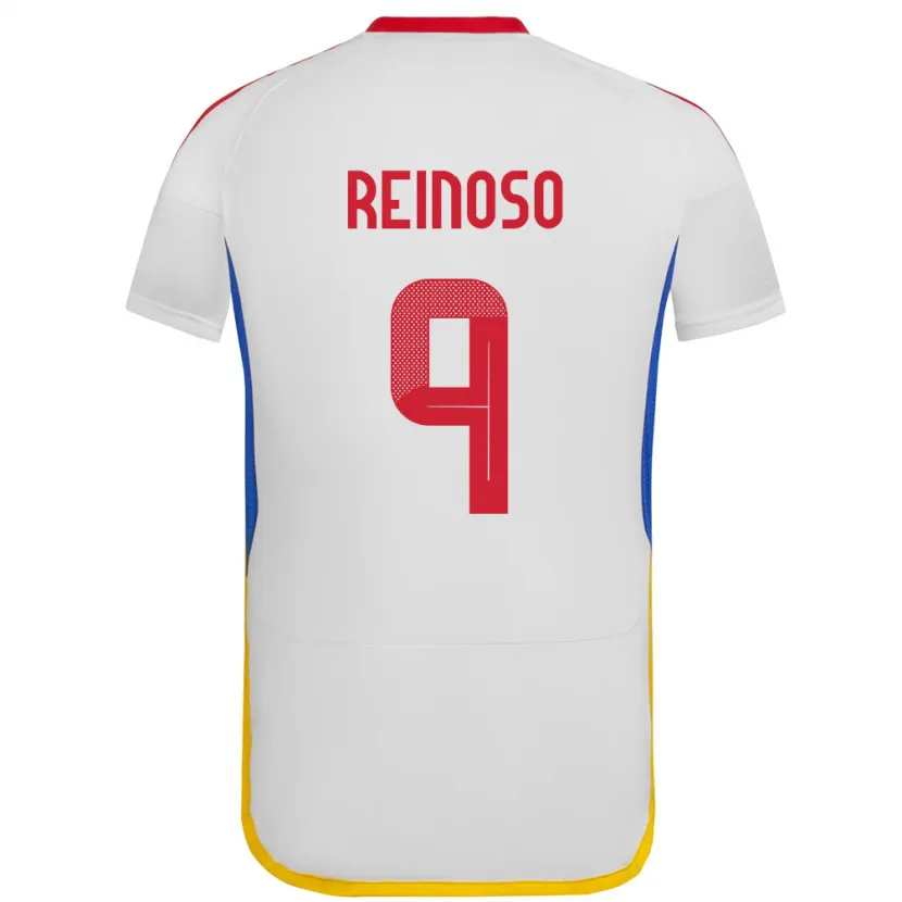 Danxen Niño Camiseta Venezuela Lucciano Reinoso #9 Blanco 2ª Equipación 24-26 La Camisa México