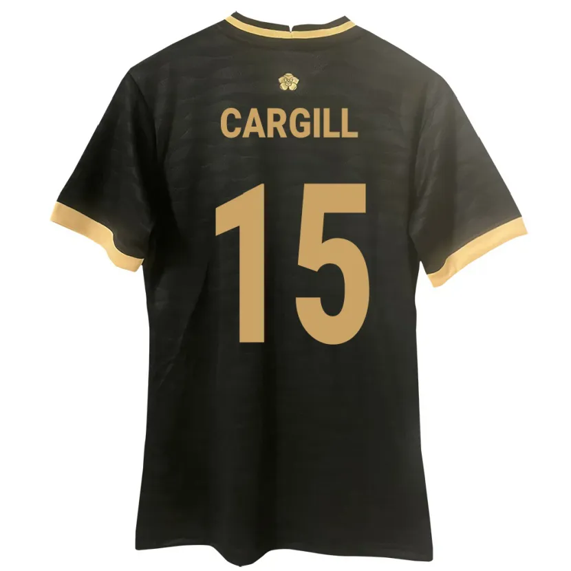 Danxen Niño Camiseta Panamá Nicole Cargill #15 Negro 2ª Equipación 24-26 La Camisa México