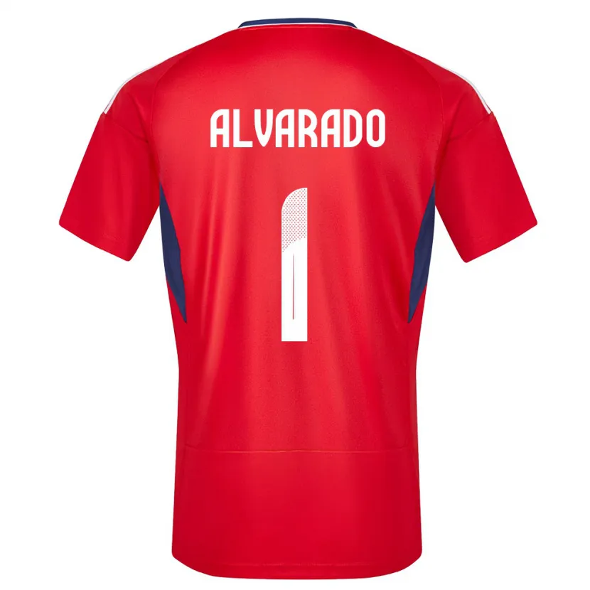 Danxen Hombre Camiseta Costa Rica Esteban Alvarado #1 Rojo 1ª Equipación 24-26 La Camisa México