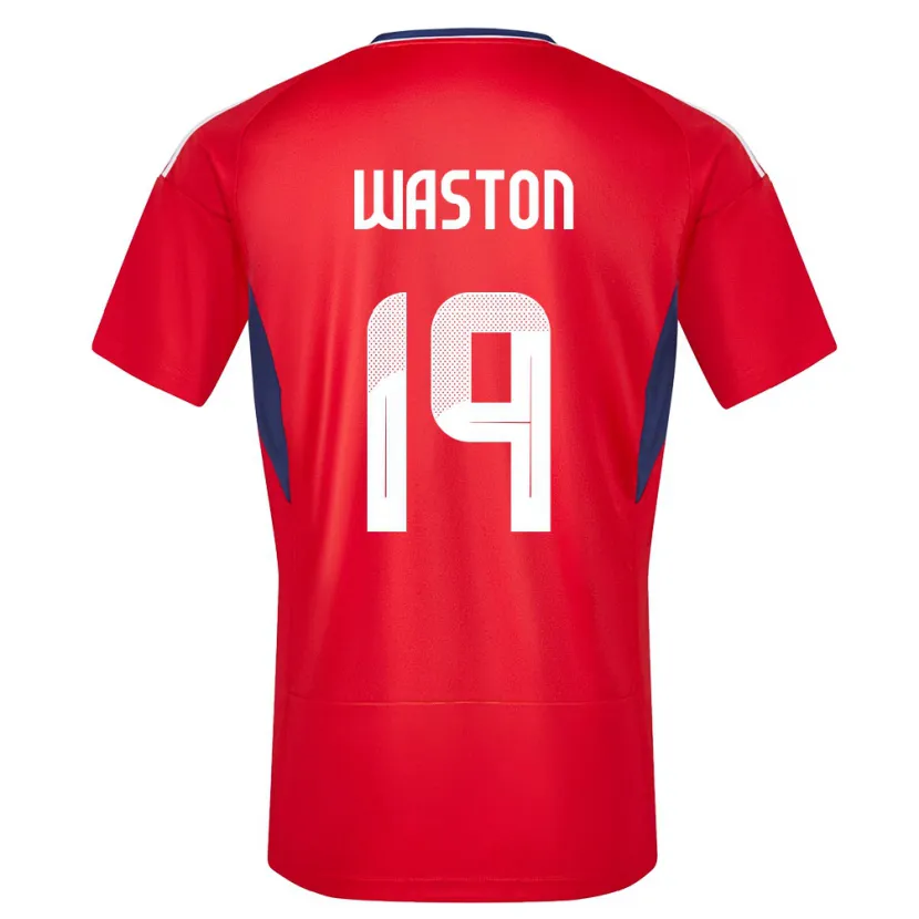 Danxen Hombre Camiseta Costa Rica Kendall Waston #19 Rojo 1ª Equipación 24-26 La Camisa México
