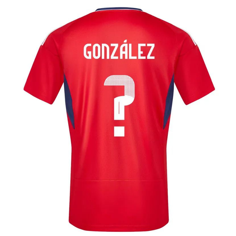Danxen Hombre Camiseta Costa Rica Ariel Gonzalez #0 Rojo 1ª Equipación 24-26 La Camisa México