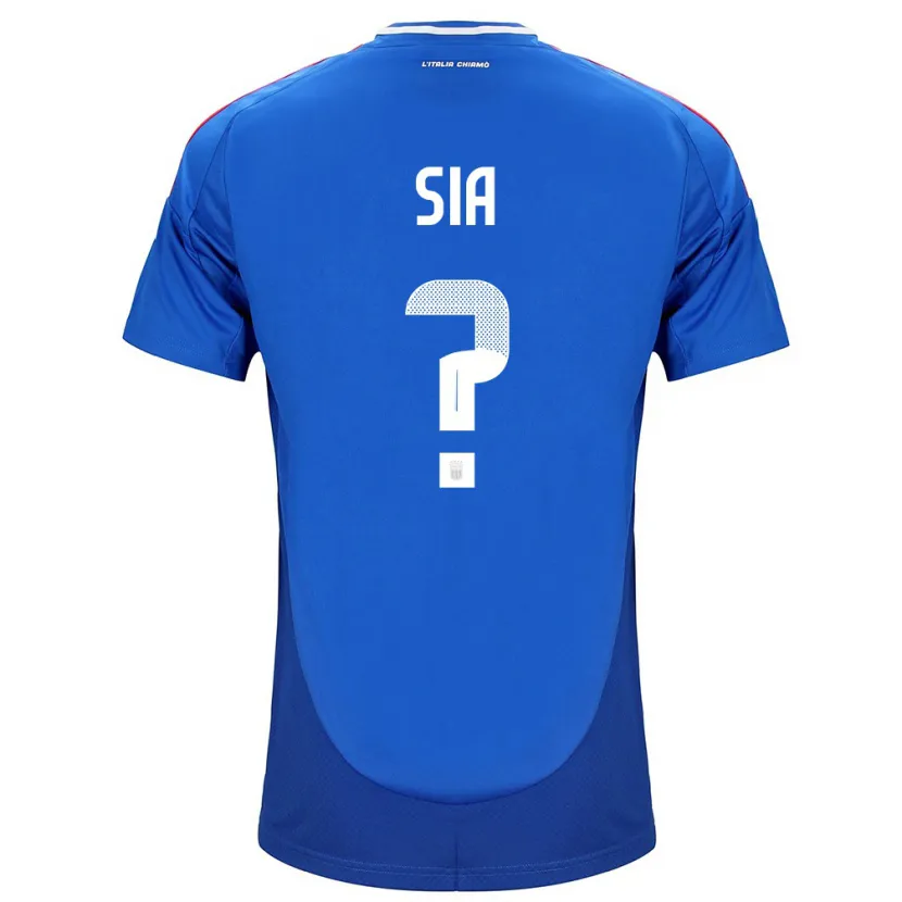 Danxen Hombre Camiseta Italia Diego Sia #0 Azul 1ª Equipación 24-26 La Camisa México