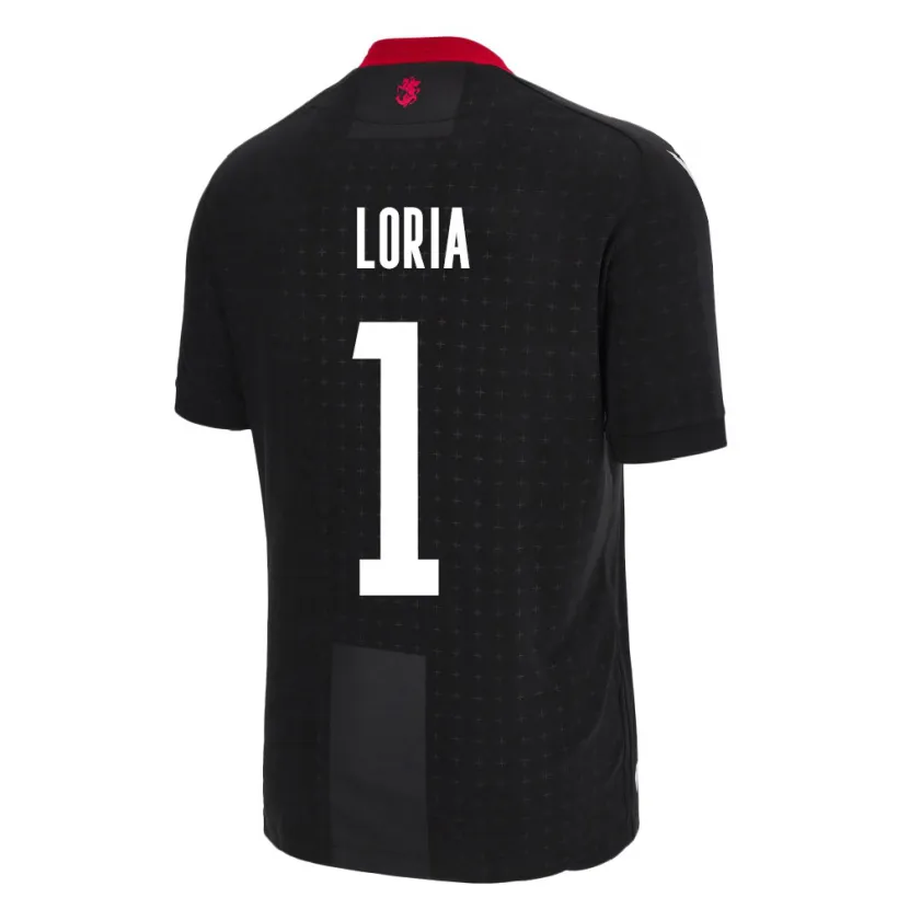 Danxen Mujer Camiseta Georgia Giorgi Loria #1 Negro 2ª Equipación 24-26 La Camisa México