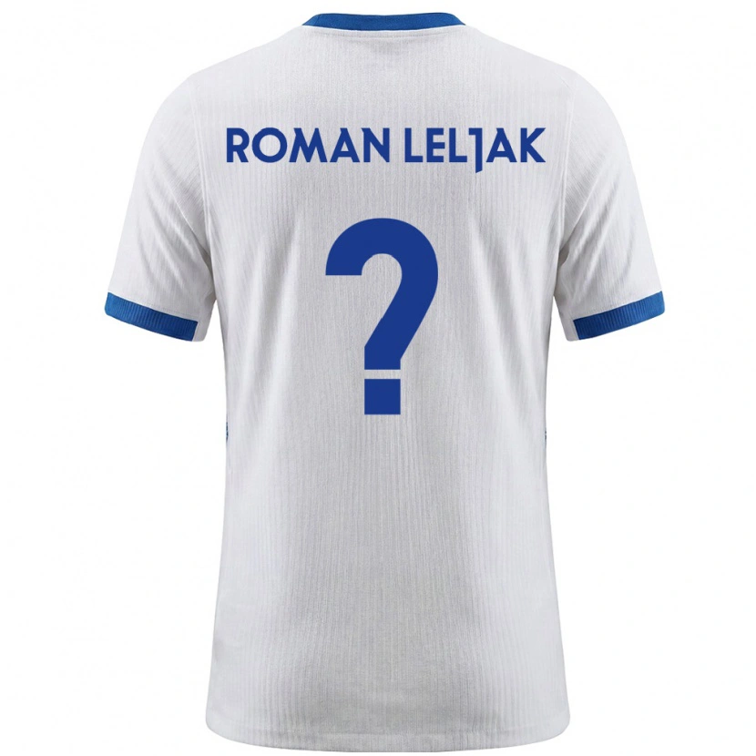 Danxen Niño Camiseta Eslovenia Nejc Roman Leljak #0 Blanco Azul 1ª Equipación 26-28 La Camisa México