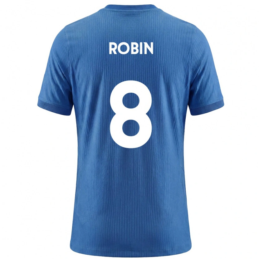 Danxen Niño Camiseta Eslovenia Jaka Robin #8 Azul Blanco 2ª Equipación 26-28 La Camisa México