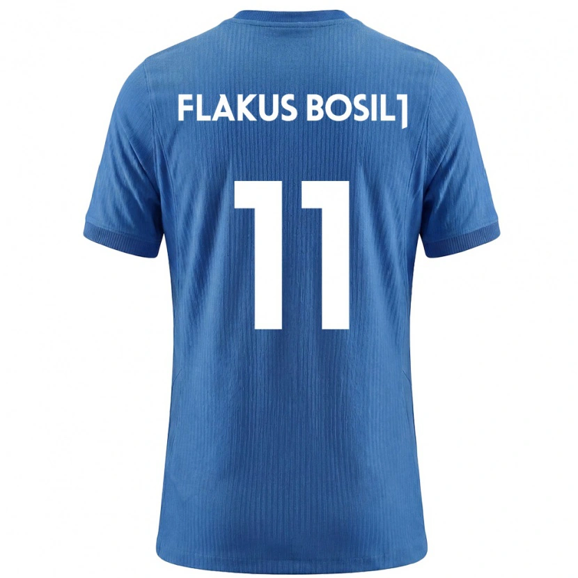 Danxen Niño Camiseta Eslovenia David Flakus Bosilj #11 Azul Blanco 2ª Equipación 26-28 La Camisa México