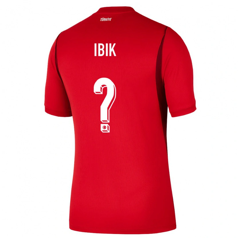 Danxen Niño Camiseta Turquía Ada İbik #0 Rojo Borgoña 1ª Equipación 26-28 La Camisa México