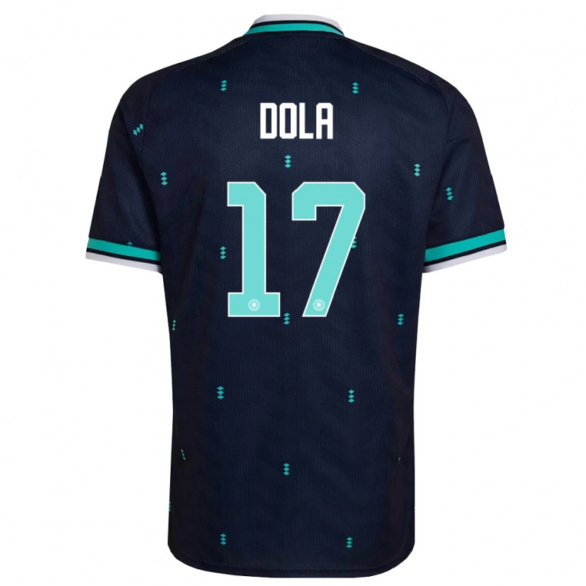 Danxen Niño Camiseta Alemania Igor Dola #17 Marino Azul Cielo Blanco 2ª Equipación 26-28 La Camisa México