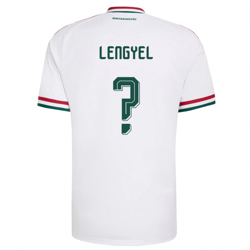 Danxen Niño Camiseta Hungría Noel Lengyel #0 Blanco Rojo Verde 2ª Equipación 26-28 La Camisa México