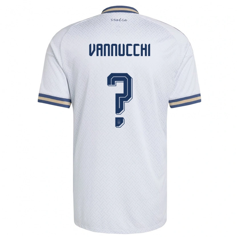 Danxen Niño Camiseta Italia Tommaso Vannucchi #0 Marfil Marino Oro 2ª Equipación 26-28 La Camisa México