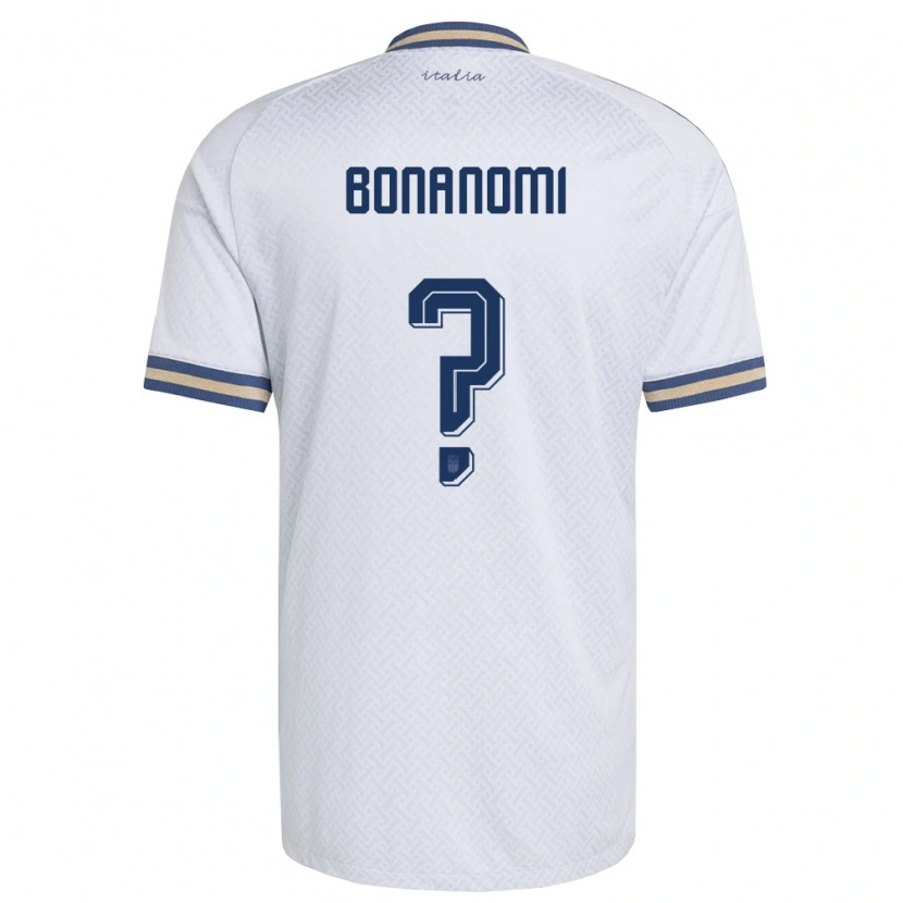 Danxen Niño Camiseta Italia Andrea Bonanomi #0 Marfil Marino Oro 2ª Equipación 26-28 La Camisa México