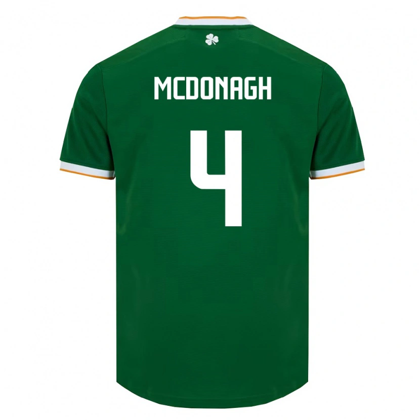 Danxen Mujer Camiseta Irlanda Oisin Mcdonagh #4 Verde Oscuro Blanco 1ª Equipación 26-28 La Camisa México