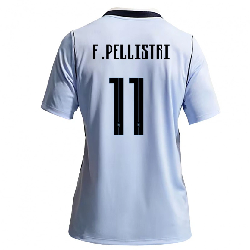 Danxen Niño Camiseta Uruguay Facundo Pellistri #11 Azul Cielo Blanco 1ª Equipación 26-28 La Camisa México