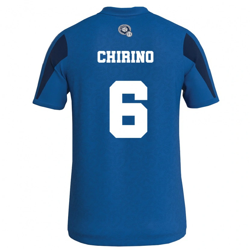 Danxen Niño Camiseta El Salvador Alejandra Chirino #6 Azul Marino 1ª Equipación 26-28 La Camisa México