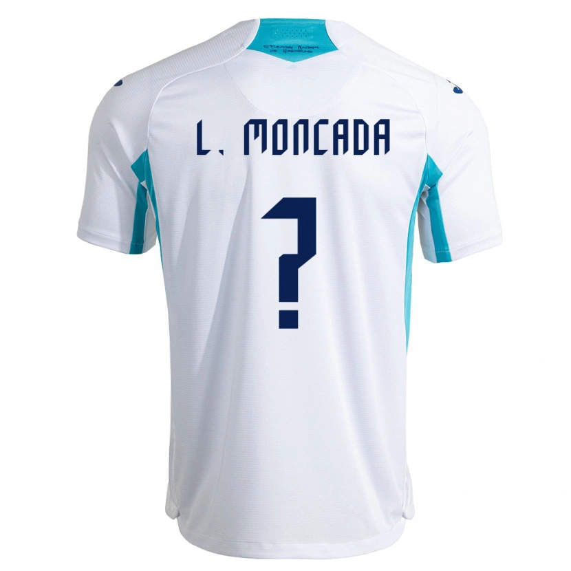 Danxen Niño Camiseta Honduras Linda Moncada #0 Blanco Azul Azul Cielo 1ª Equipación 26-28 La Camisa México